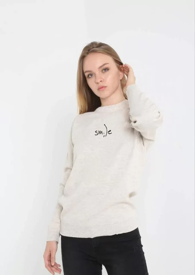 Gestrickter Pullover Faydra